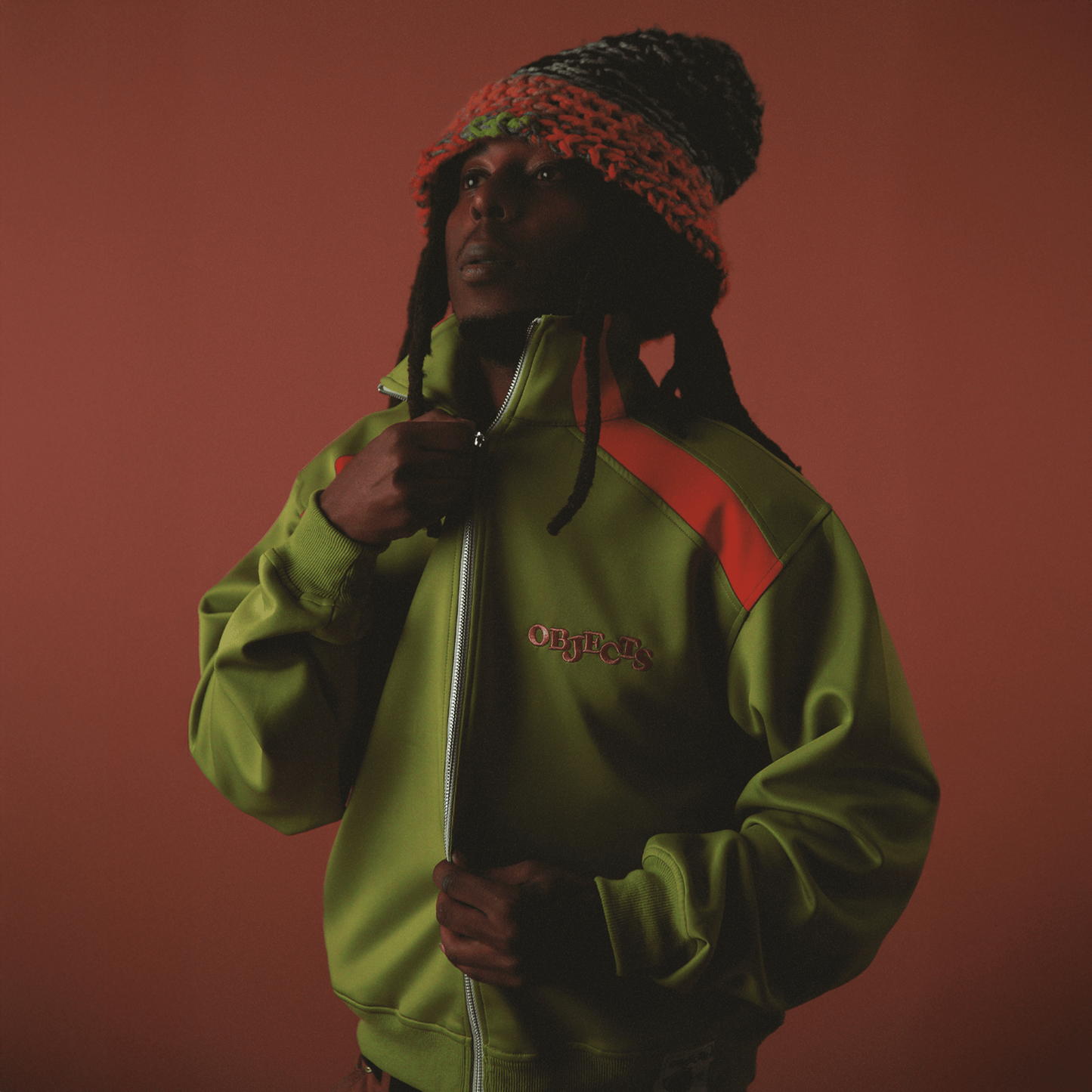 "Objects Flower Shop" Track Jacket