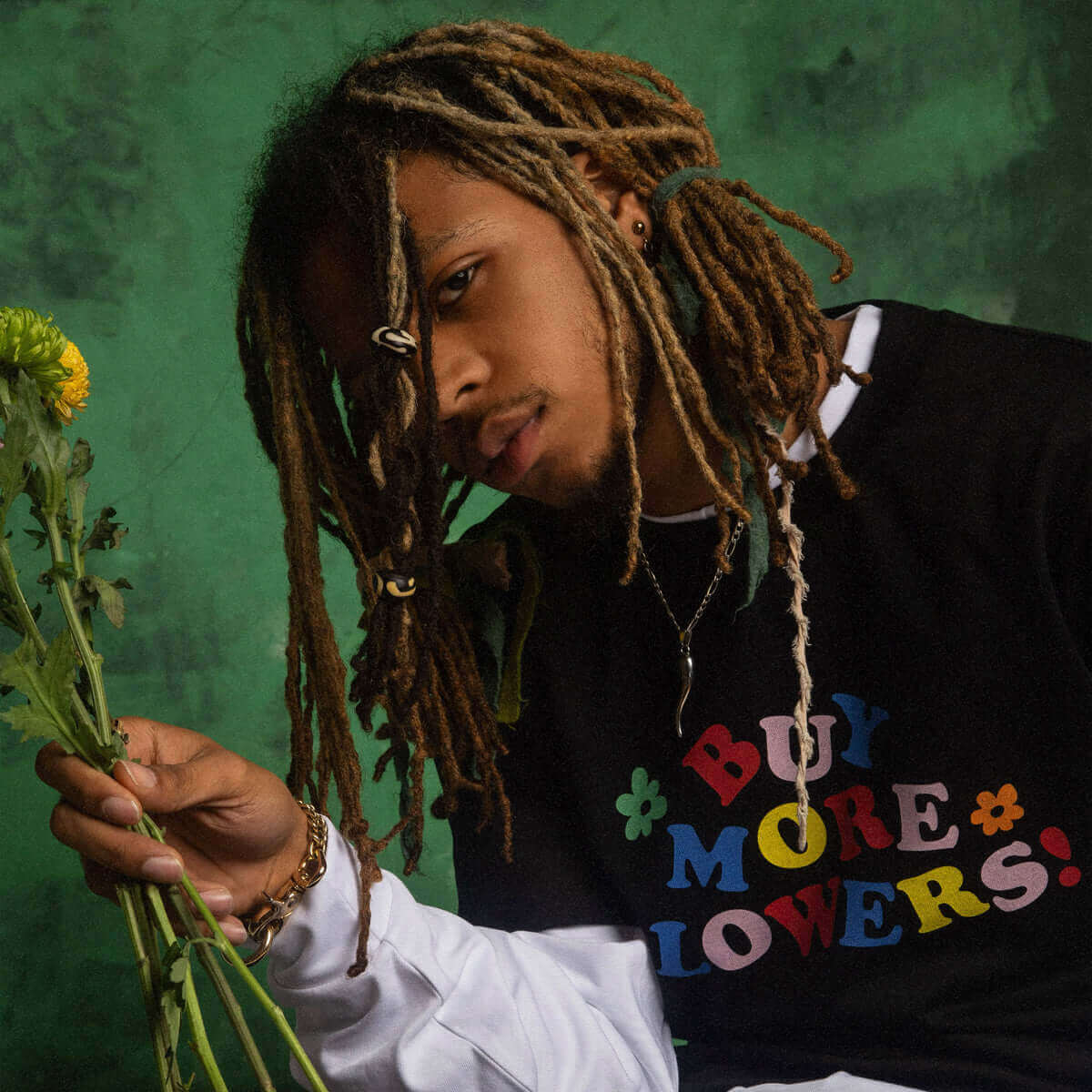 "Buy More Flowers!" Shirts by Steven Othello