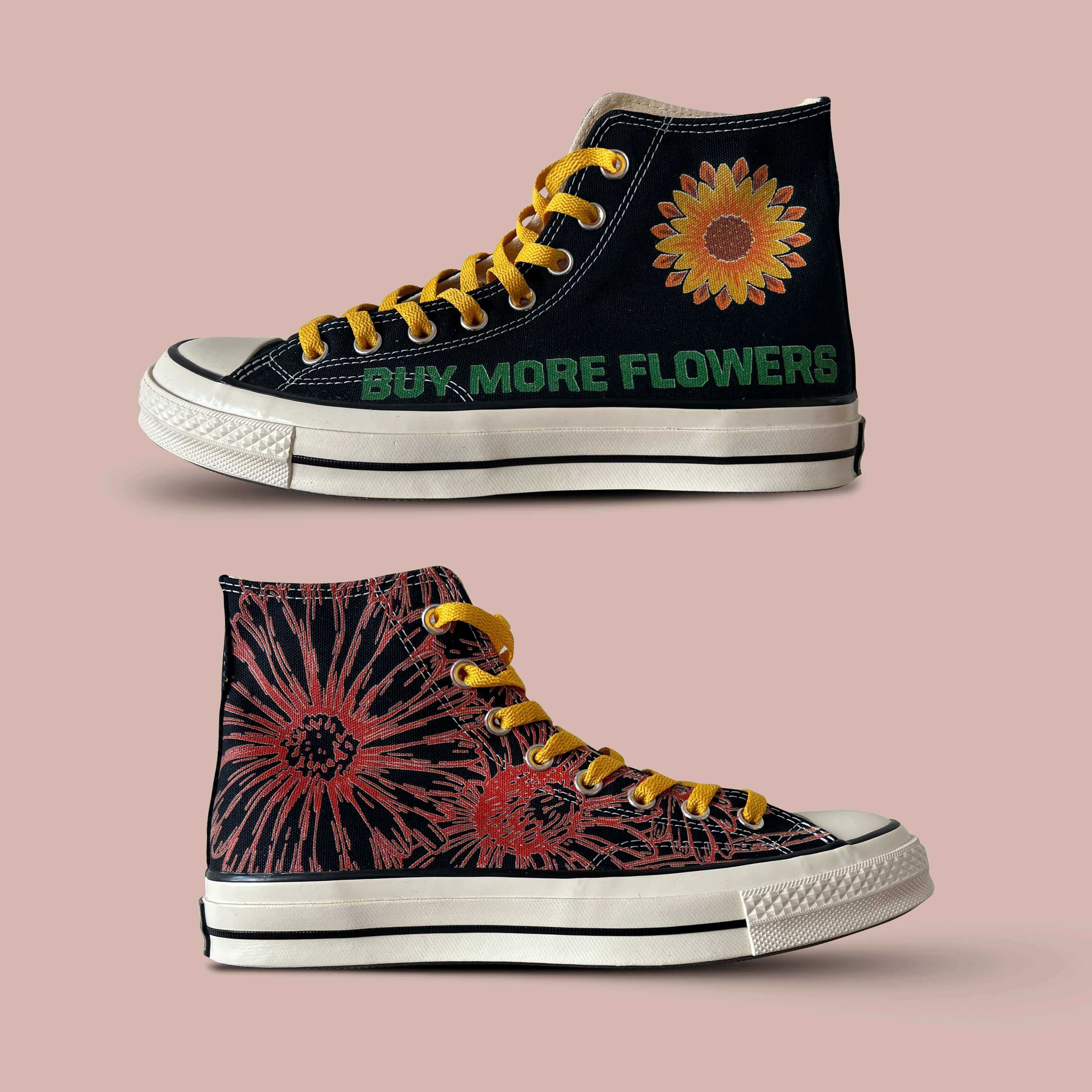 Buy More Flowers! Converse Chuck 70s Hi | Sneakers