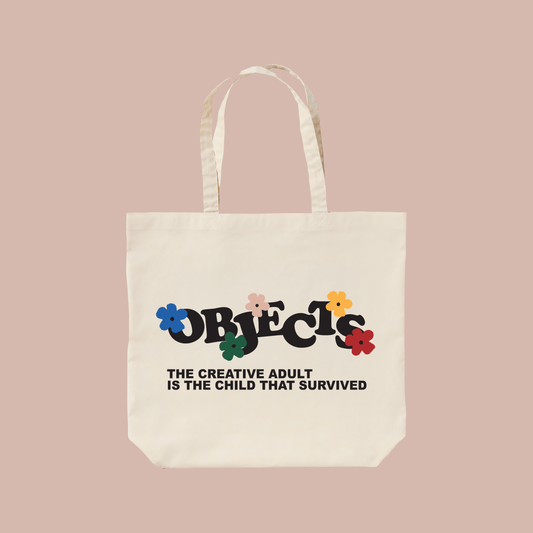 "Objects Inner Child" Tote Bag