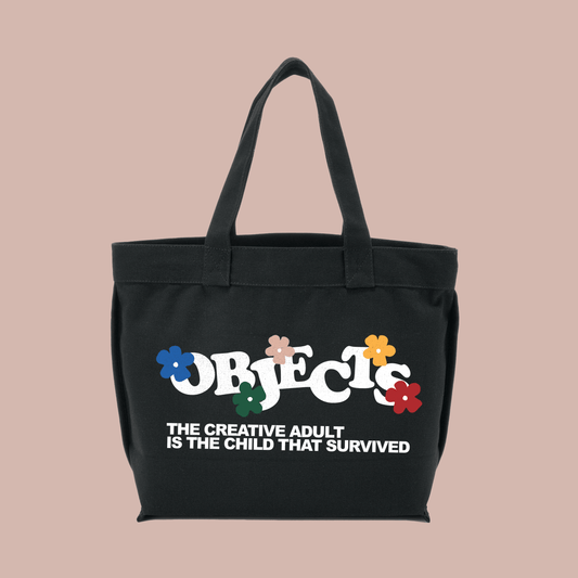 "Objects Inner Child" Tote Bag
