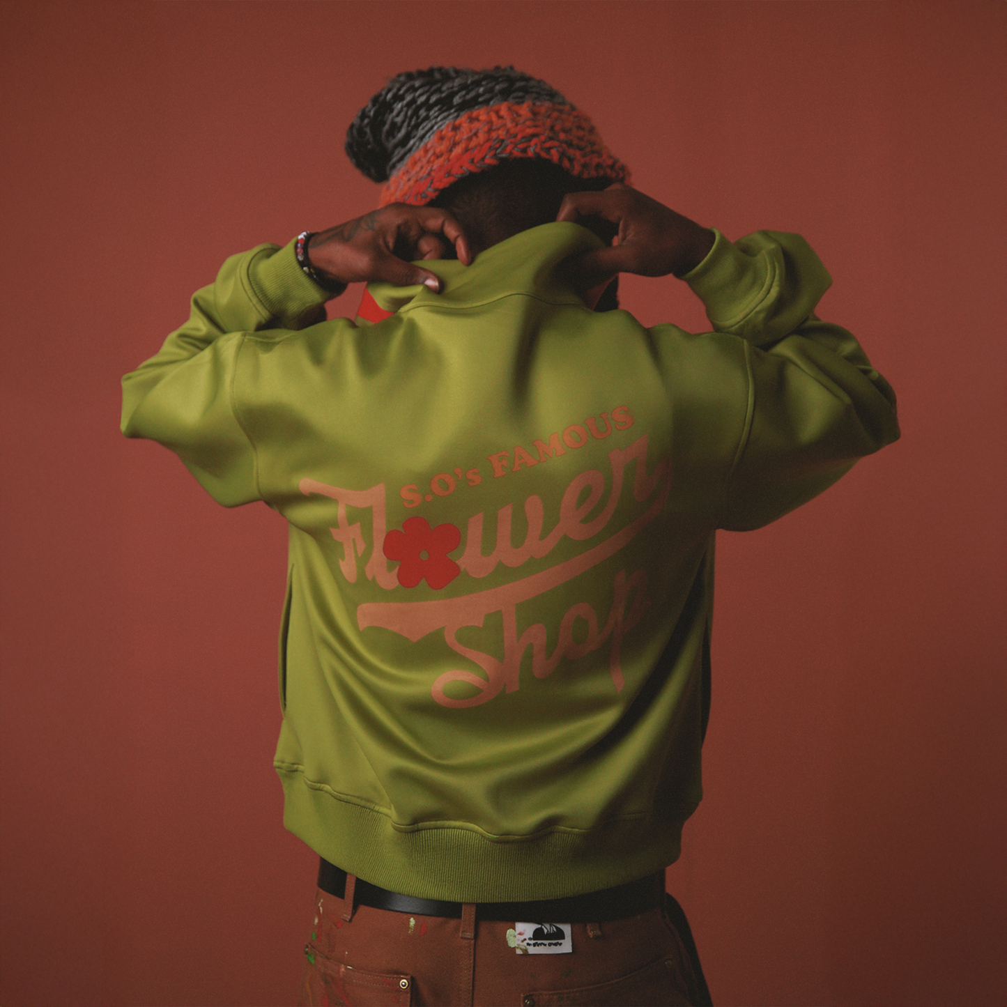 "Objects Flower Shop" Track Jacket