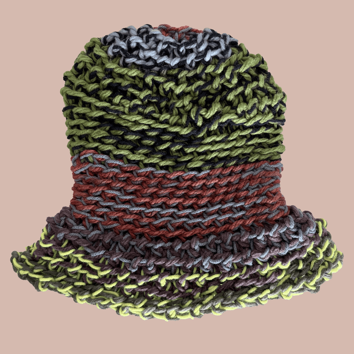 "Objects Crochet" Mini Knitted Hat by Kristine Wong Chong