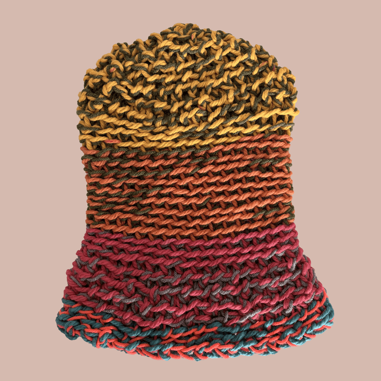 "Objects Crochet" Mini Knitted Hat by Kristine Wong Chong