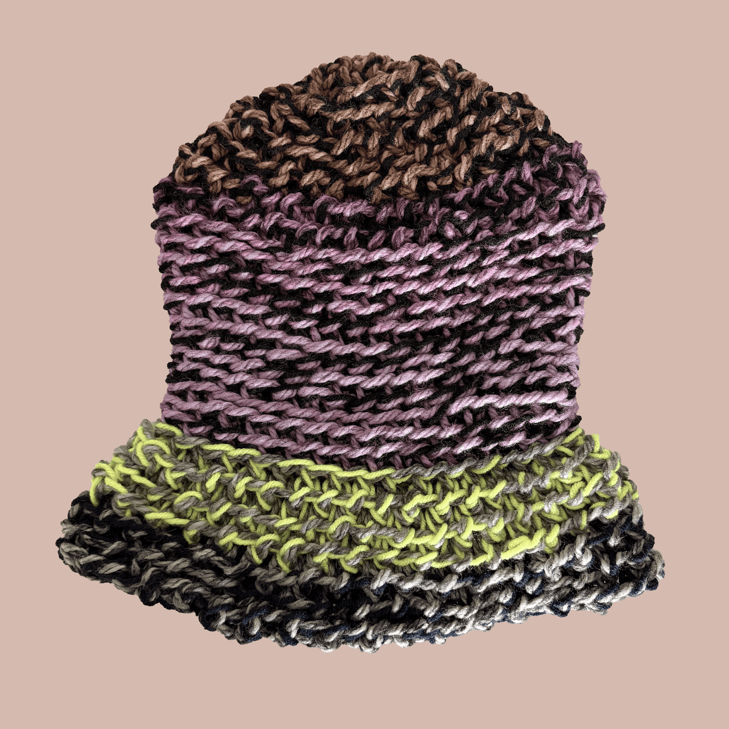 "Objects Crochet" Mini Knitted Hat by Kristine Wong Chong