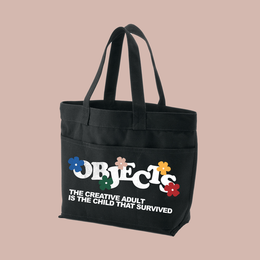 "Objects Inner Child" Tote Bag