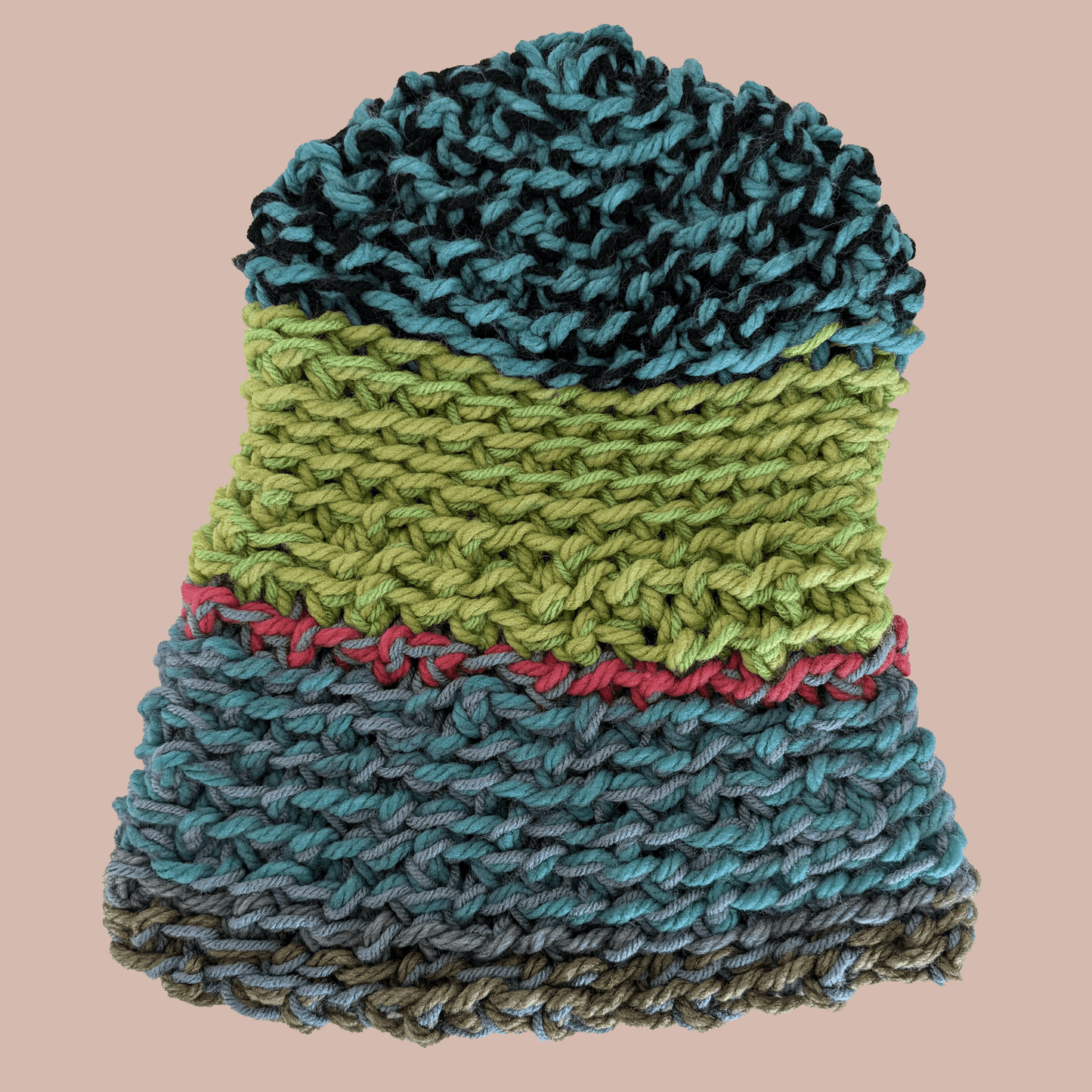 "Objects Crochet" Mini Knitted Hat by Kristine Wong Chong