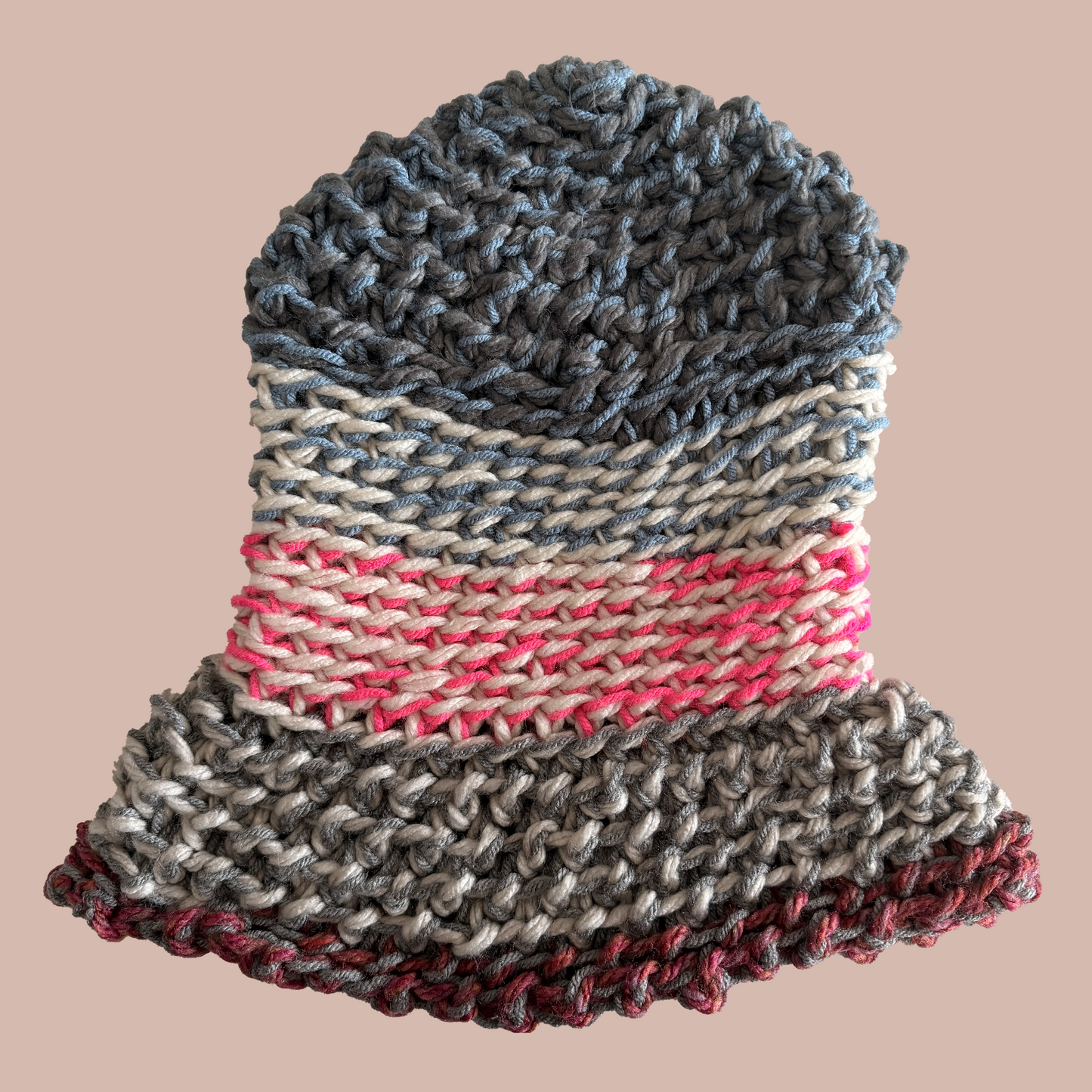 "Objects Crochet" Mini Knitted Hat by Kristine Wong Chong