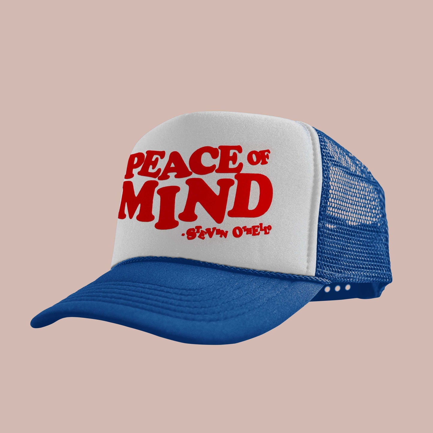 "Peace Of Mind" Trucker Hat by Steven Othello