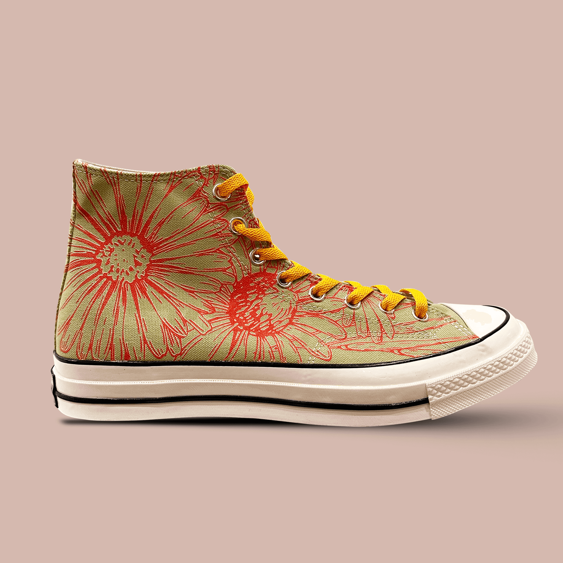 Flower sales converse shoes